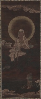 Avalokitesvara, c. 1500. Chinese, Ming dynasty (1368-1644). Hanging scroll; ink, gold, silver and