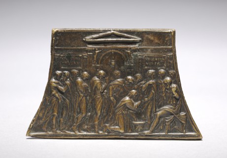 Christ Washing the Feet of the Apostles, 1500s. Valerio Belli (Italian, c. 1468-1546). Bronze;
