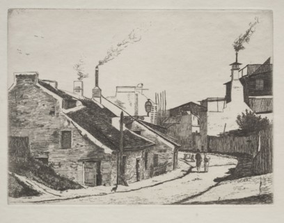 the series, Six Eaux-Fortes, Desinées et Gravées par F. Bonvin, Peintre (fifth of six etchings):
