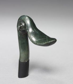 Duck Head Finial, c. 1400-1300 BC. Possibly Hungary, Bronze Age, c. 2500-800 BC. Bronze, cast;