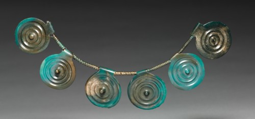 Necklace, c. 1400-1300  BC. Possibly Hungary, Bronze Age, c. 2500-800 BC. Bronze, cast; overall: 4