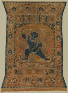 Achala, King of the Wrathful Ones (previously identified as Vighnantaka), early 1200s. Mongolia,