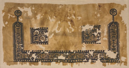 Lower Section of a Tunic, 400s. Egypt, Byzantine period, 5th century. Tapestry weave with