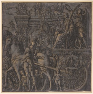 The Triumph of Julius Caesar: Caesar Triumphant, 1593-99. Andrea Andreani (Italian, about