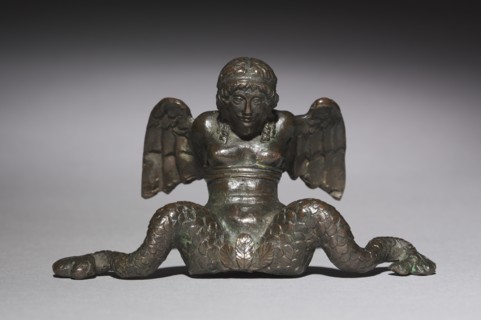 Doorpull, 16th century. Leone Leoni (Italian, 1509-1590). Bronze ; overall: 11 x 6.1 x 5.2 cm (4