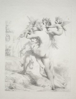Grasp All, Lose All. Pierre Guérin (French, 1774-1833). Lithograph