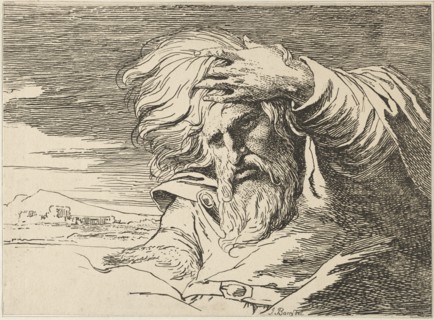 Eastern Patriarch, 1803. James Barry (British, 1741-1806). Lithograph