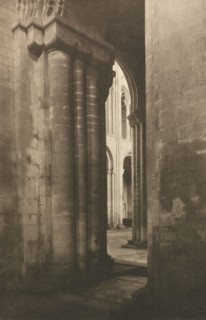 Camera Work: Ely Cathedral: A Memory of the Normans, 1903. Frederick H. Evans (British, 1853-1943).