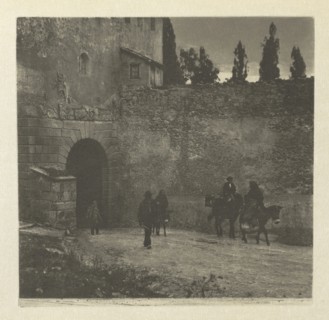 Camera Work: A Gateway - Segovia, 1914. J. Craig Annan (British, 1864-1946). Photogravure