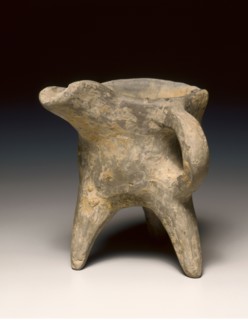 Wine Warmer (Jue), c. 1300-1023 BC. China, Shang dynasty (c.1600-c.1046 BC), Anyang phase (c