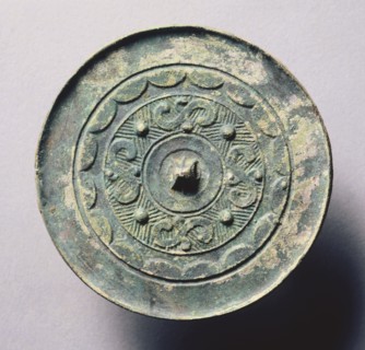 Mirror with Four Dragons Pattern, 5th-3rd Century BC. China, Eastern Zhou dynasty (771-256 BC),