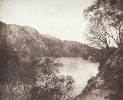 Loch Katrine, 1844. William Henry Fox Talbot (British, 1800-1877). Salted paper print from calotype