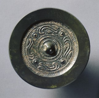 Mirror with Four Nipples, Quasi-Dragons, and Birds, late 3rd Century BC - early 1st Century. China,