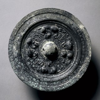 Mirror with Four Pixie, early 5th-late 6th century. China, Southern and Northern Dynasties period