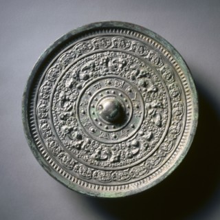 Mirror with Deities and Animals in Concentric Circles, late 6th-early 7th century. China, Sui