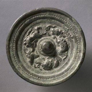 Mirror with Three Dragons