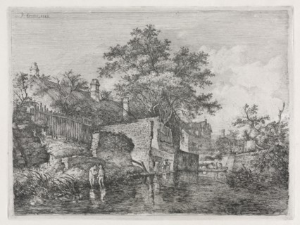 Front of the New Mills, 1813. John Crome (British, 1768-1821). Etching; sheet: 38.5 x 55.7 cm (15