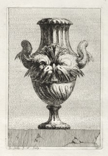 Suite of Vases:  Plate 10, 1746. Jacques François Saly (French, 1717-1776). Etching