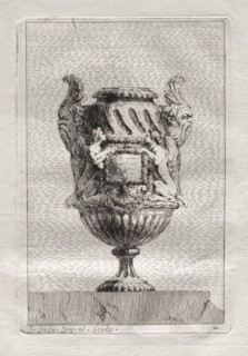 Suite of Vases:  Plate 11, 1746. Jacques François Saly (French, 1717-1776). Etching