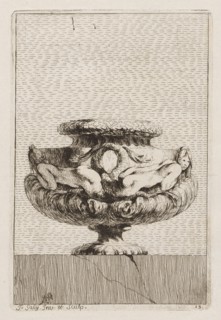 Suite of Vases:  Plate 13, 1746. Jacques François Saly (French, 1717-1776). Etching