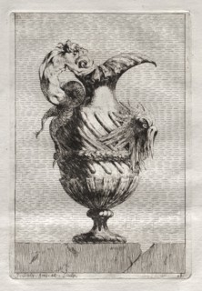 Suite of Vases:  Plate 16, 1746. Jacques François Saly (French, 1717-1776). Etching