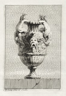 Suite of Vases:  Plate 7, 1746. Jacques François Saly (French, 1717-1776). Etching