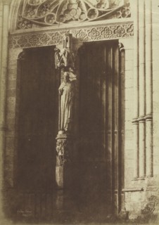 Amiens, Northern Façade of the Transept, 1852. Henri Le Secq (French, 1818-1882). Salted paper