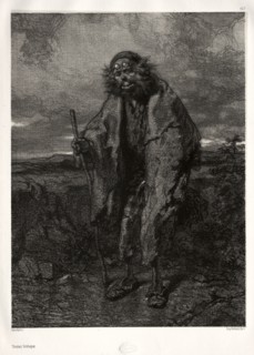 Old and Modern Artists: Thomas Vireloque. Paul Gavarni (French, 1804-1866). Lithograph; overall: 27
