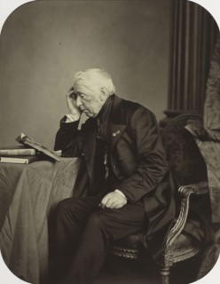 Unknown Male Sitter, c. 1860. Antoine-Samuel Adam-Salomon (French, 1818-1881). Albumen print from