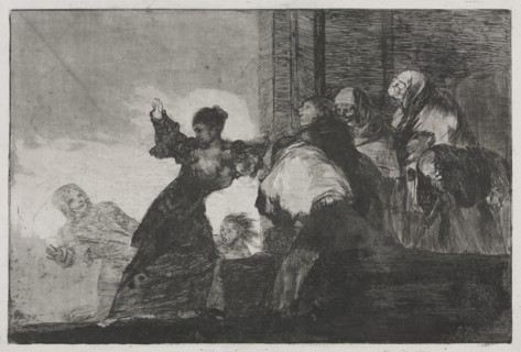 The Proverbs: Two Heads are Better than One or Poor Folly, 1816-1823 (printed c. 1863). Francisco