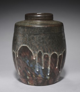 Vase, c. 1900. Paul Jeanneney (French, 1861-1920). Stoneware; diameter: 14 cm (5 1/2 in.); overall: