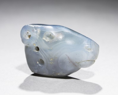 Head of a Bull, 3000-2000 BC. Sumerian, Iraq, Tigris-Euphrates valley, 3000-2000 BC. Chalcedony;