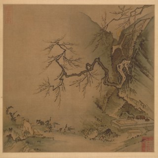 Drinking in the Moonlight, late 1100s-early 1200s. Ma Yuan (Chinese, c. 1150-after 1255). Album