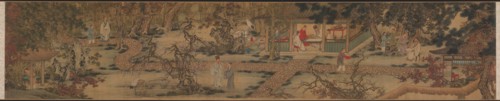 The Nine Elders of the Mountain of Fragrance, 1426-1452. Attributed to Xie Huan (Chinese, c. 1370-c