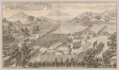 Rewards to Generals and Officers in Quelling the Uigurs: from Battle Scenes of the Quelling of