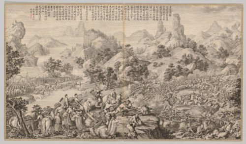 Breaking Through the Siege at Hesui: from Battle Scenes of the Quelling of Rebellions in the