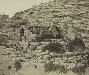 Well of Joab, Jerusalem, 1857. James Robertson (British, 1813 (?)-aft 1865), Felice A. Beato