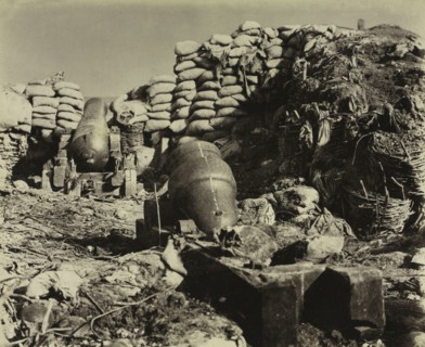 Battery, Malakoff, 1855. Leon-Eugéne Méhédin (French, 1828-1905), Col. Charles Langlois (French,