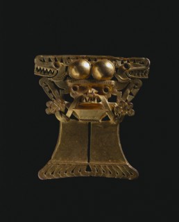 Animal-Headed Figure Pendant, c. 1000-1550. Panama, Veraguas or Parita style, c. 1000-1550. Cast