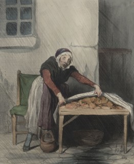 published in le Charivari (no du 24 novembre 1843): The Chapter of Interpretations, plate 8: Each