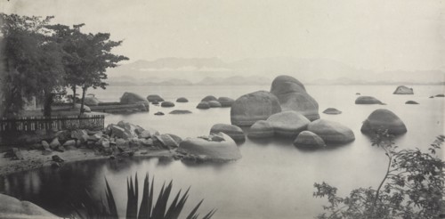 Bay Todos os Santos, Paqueta, Brazil, 1880s. Attributed to Marc Ferrez (Brazilian, 1843-1923).