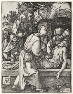 Small Passion: The Deposition. Albrecht Dürer (German, 1471-1528). Woodcut; sheet: 12.7 x 9.7 cm (5