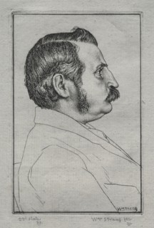 Henry Austin Dobson, No. 2, 1894. William Strang (British, 1859-1921). Etching