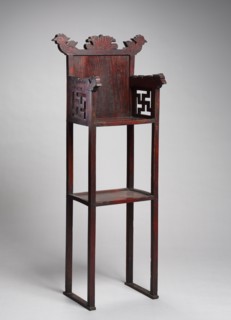 Altar High Chair (Kyo-Yi), 1800s. Korea, Joseon dynasty (1392-1910). Pine nut wood; overall: 128.4