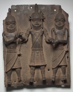Plaque, possibly 1500s-1600s. Guinea Coast, Nigeria, Benin kingdom, Edo, possibly 16th to 17th