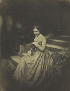Henriette Robert, 1852-1853. Louis-Rémy Robert (French, 1811-1882). Salted paper print from waxed