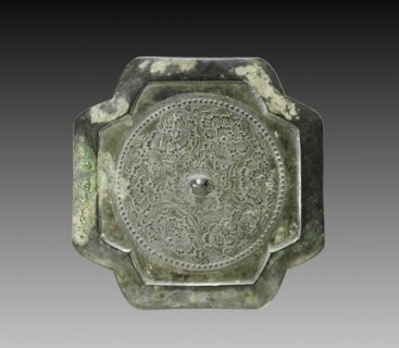 Cruciform Mirror with Six Blossoms, 960-1127. China, Northern Song dynasty (960-1127). Bronze;