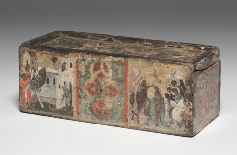 Reliquary Box with Scenes from the Life of John the Baptist, 1300s. Byzantium, Constantinople, late