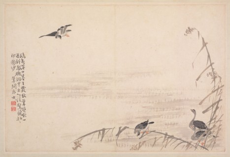 Album of Calligraphy and Paintings, 18th Century. Bian Shoumin (Chinese, 1684-1752). Album leaf;