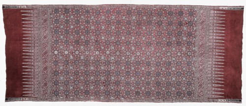 Oversize Hip Wrapper (tapis), mid-1700s. India, Coromandel Coast, mid-18th Century. Cotton; plain